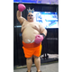 Yes, yes, we know. King Hippo is not actually a League character. But he lined up with the LoL folks and was too great not to share.
